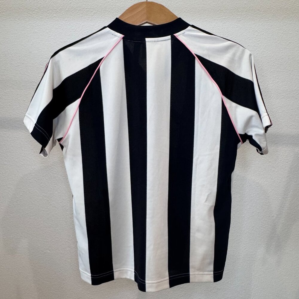 Adidas Originals Summer Glow Jersey XS | Wonder White Black Crochet Flower Badge - Picture 9 of 16